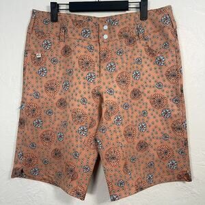 Wild Rye Kaweah Mountain Bike Shorts 12" UPF 50 Disco Dahlia Women's Sz 12